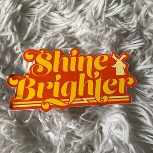Dutch Bros Shine Brighter Sticker